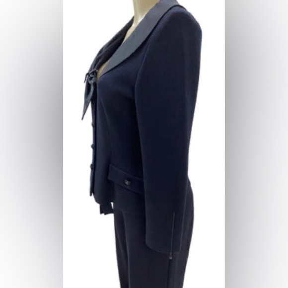 St. John Evening Santana Knit Blazer - Picture 4 of 9